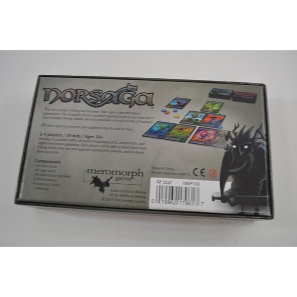 Norsaga Viking Puzzle Battle Card Game Meromorph Games Complete 2015 - Picture 2 of 14